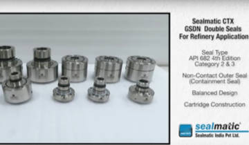 Sealmatic CTX GSDN Double Seals For Refinery Application